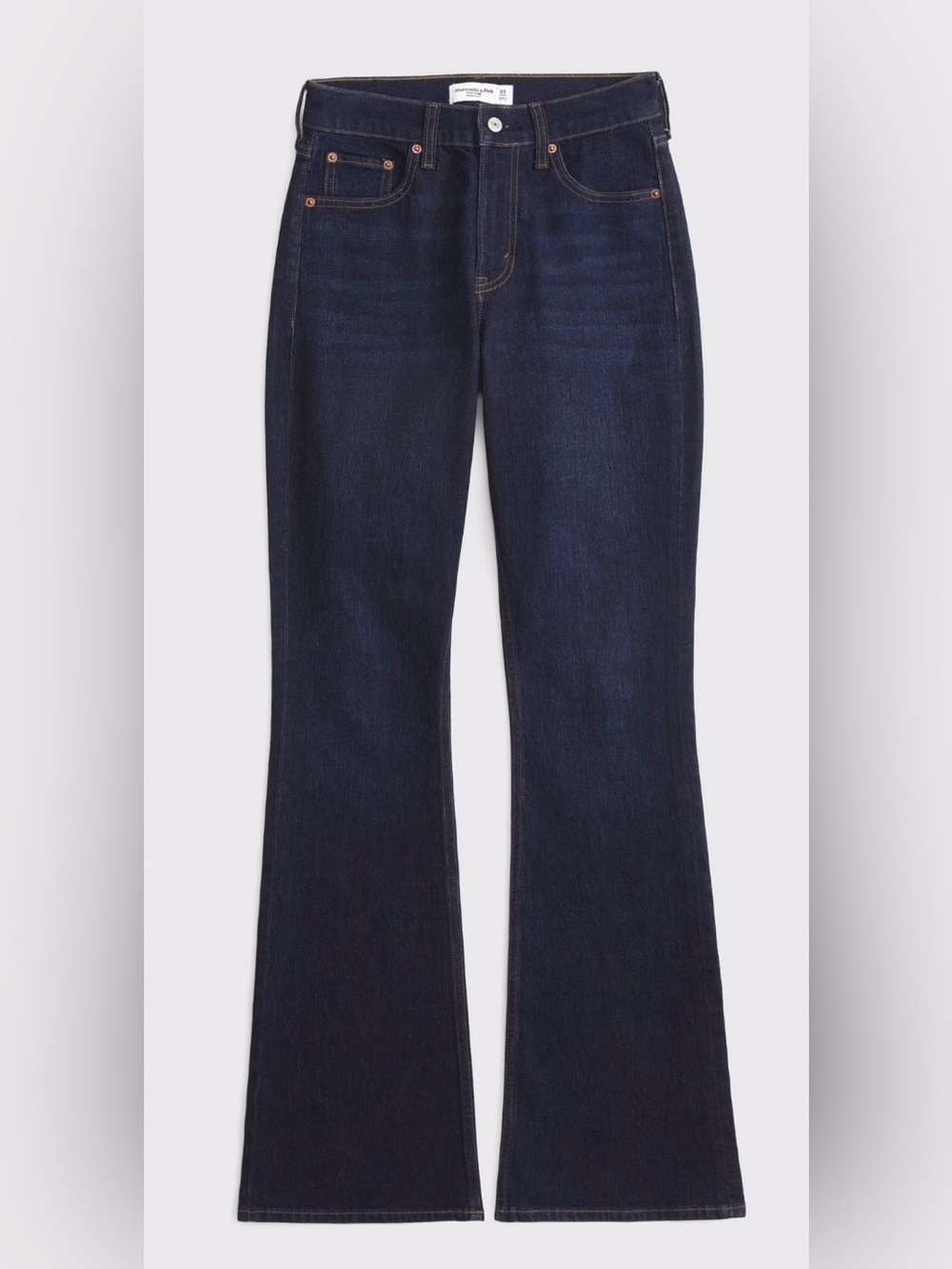 Abercrombie & Fitch Dark Indigo Flare Jeans